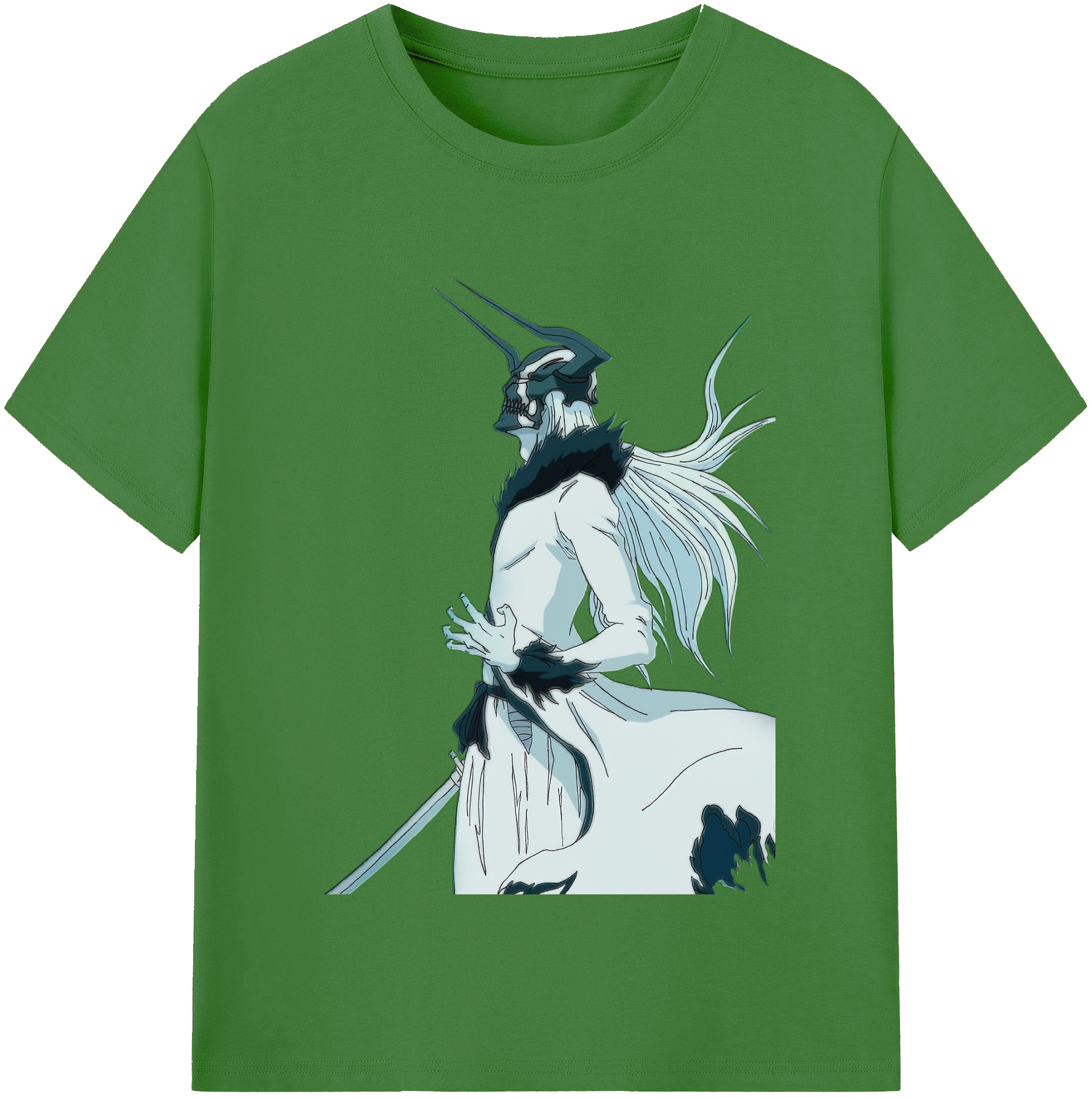 （画像用） ブリーチ 黒崎一護（くろさき いちご）BLEACH Kurosaki Ichigo レディースカジュアルプリントTシャツ（綿100％）